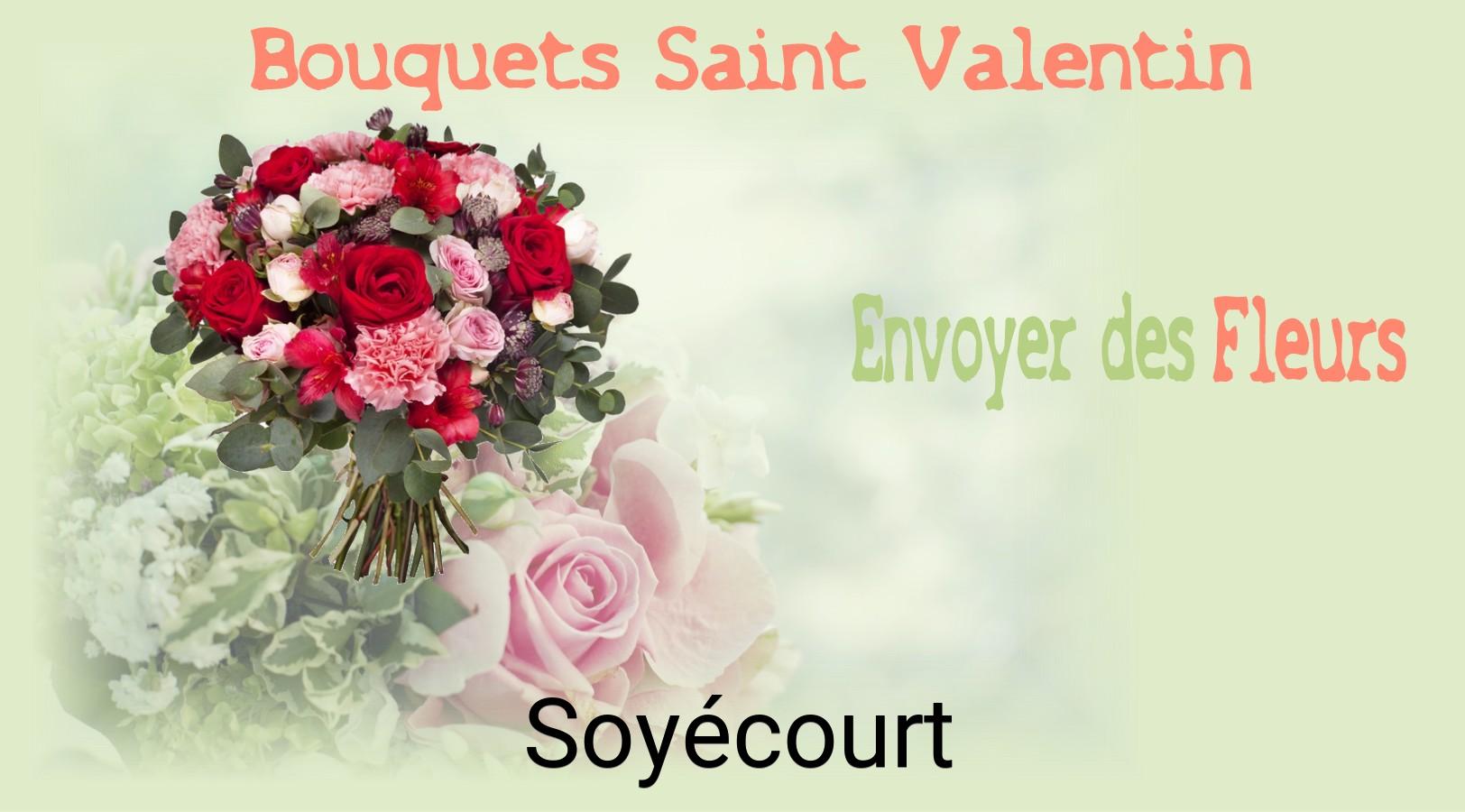 Roses de Saint-Valentin livrées à Soyécourt